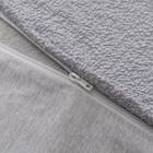 ひんやりケットにもなる 掛け布団カバー シングル(Nクール極冷 グレー 26-04 S) 12枚目画像