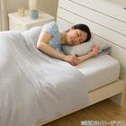 ぴったりフィット マルチすっぽりシーツ スモールシングルーシングル(Nクール極冷 グレー Nフィット 2604 SS-S) 6枚目画像