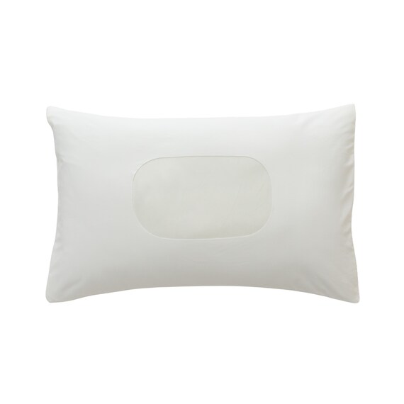 のびてピタッとフィットする枕カバー(Nフィット Nクール極冷 ホワイト 26-04 標準~大判サイズ) 6枚目画像