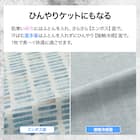 ひんやりケットにもなる 掛け布団カバー シングル(Nクール極冷 PBD 26-05 S) 3枚目画像