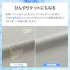 ひんやりケットにもなる 掛け布団カバー シングル(Nクール ポーラーベアバケーション PBV 26NC-11 S) 3枚目画像