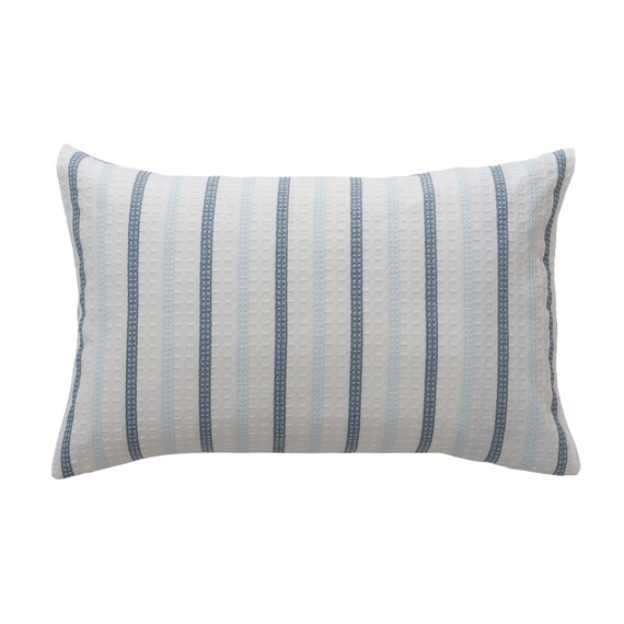 まくらカバー(Nクール極冷 ワッフルストライプ WFST 26-15) 5枚目画像