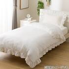 まくらカバー(Nクール極冷 フリル ホワイト FR 26-17) 4枚目画像