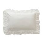 まくらカバー(Nクール極冷 フリル ホワイト FR 26-17) 6枚目画像