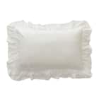 まくらカバー(Nクール極冷 フリル ホワイト FR 26-17) 6枚目画像