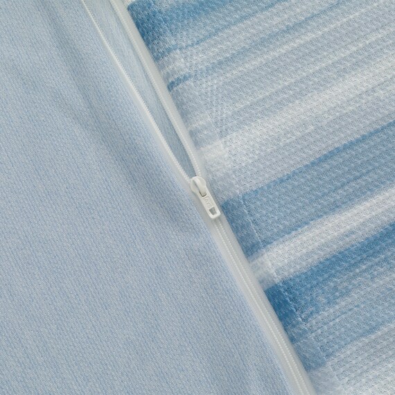 ひんやりケットにもなる 掛け布団カバー シングル(Nクール ボーダー BD 26NC-03 S) 9枚目画像