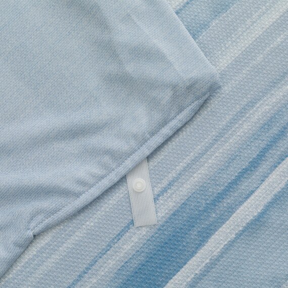 ひんやりケットにもなる 掛け布団カバー シングル(Nクール ボーダー BD 26NC-03 S) 10枚目画像