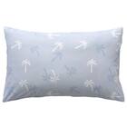 両面使える 枕カバー(Nクール NR04 パーム ブルー) 10枚目画像