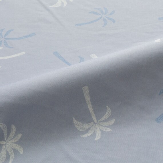 両面使える 枕カバー(Nクール NR04 パーム ブルー) 12枚目画像