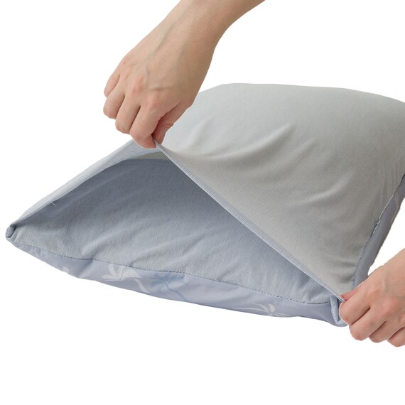 両面使える 枕カバー(Nクール NR04 パーム ブルー) 14枚目画像