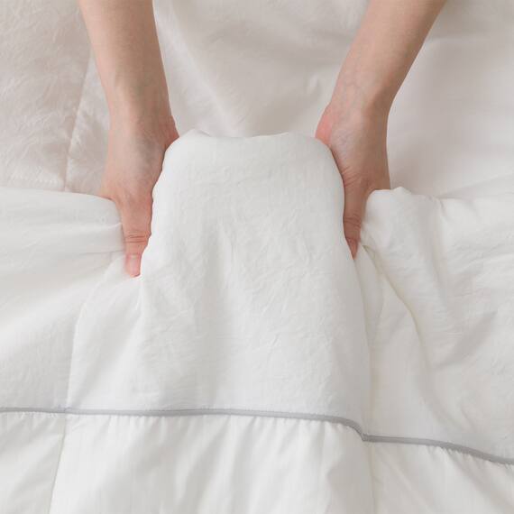 肌ふとん(薄掛け布団) Pヴェール シングル(S2662 S) 6枚目画像