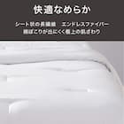 肌ふとん(薄掛け布団) エンドレスF シングル(S2663 S) 2枚目画像