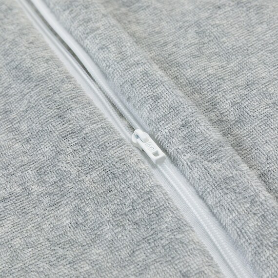 掛け布団カバー シングル(パイル グレー SZ45) 4枚目画像