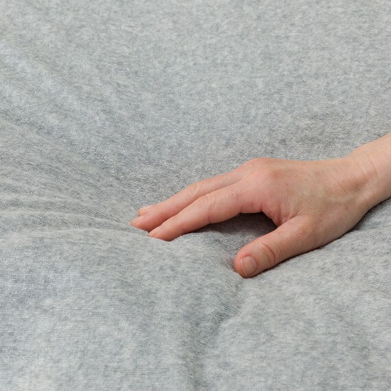 掛け布団カバー シングル(パイル グレー SZ45) 6枚目画像