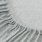 マルチすっぽりシーツ シングル(パイル グレー SZ45) 4枚目画像