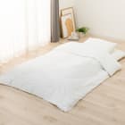 フラットシーツ セミダブル-ダブル(MJ06 WH SD-D) 2枚目画像