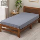 マルチすっぽりシーツ シングル(コットンウォッシュ3 SZ44 ネイビー S) 1枚目画像