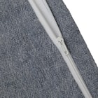 敷布団カバー シングル(コットンウォッシュ3 SZ44 ネイビー S) 3枚目画像