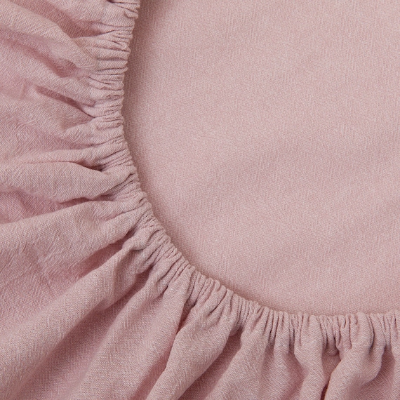 マルチすっぽりシーツ シングル(コットンウォッシュ3 SZ44 ローズ S) 3枚目画像