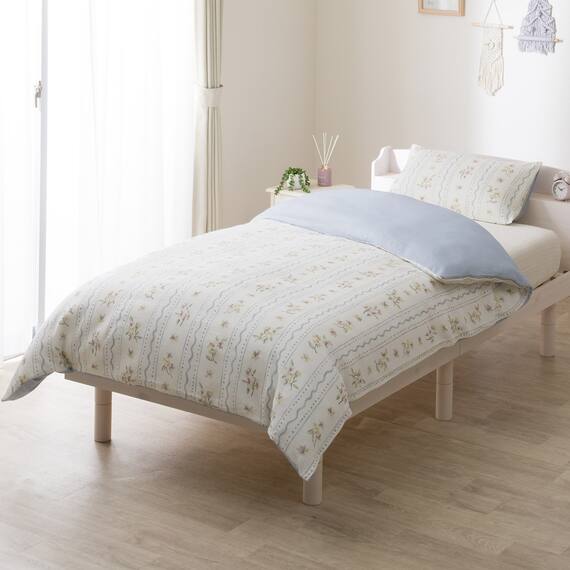 掛け布団カバー シングル(フラワー NR02 S) 3枚目画像