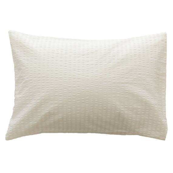 枕カバー(コットンサッカー S26 ホワイト) 9枚目画像