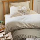 マルチすっぽりシーツ シングル(コットンサッカー S26 ホワイト) 7枚目画像