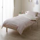 掛け布団カバー シングル(コットンワッフル S26 ローズ) 8枚目画像