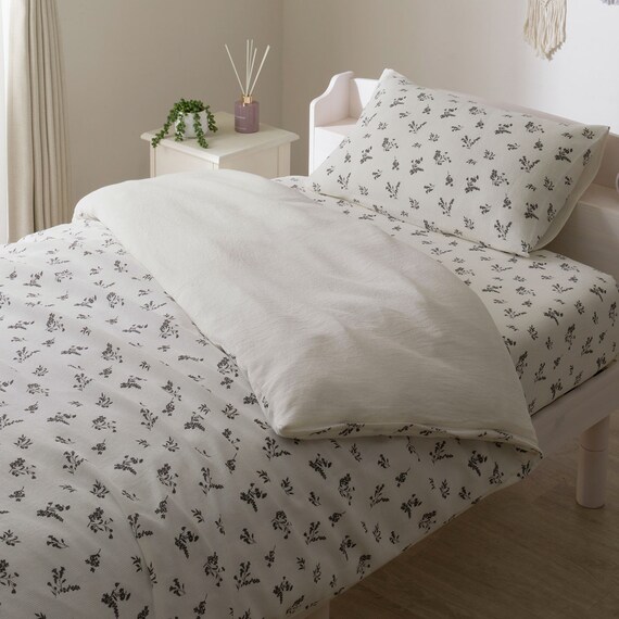 枕カバー(コットンワッフル S26 韓国風小花柄) 9枚目画像