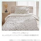 マルチすっぽりシーツ シングル(コットンワッフル S26 韓国風小花柄) 6枚目画像