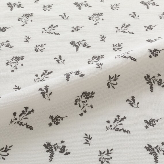 マルチすっぽりシーツ シングル(コットンワッフル S26 韓国風小花柄) 7枚目画像