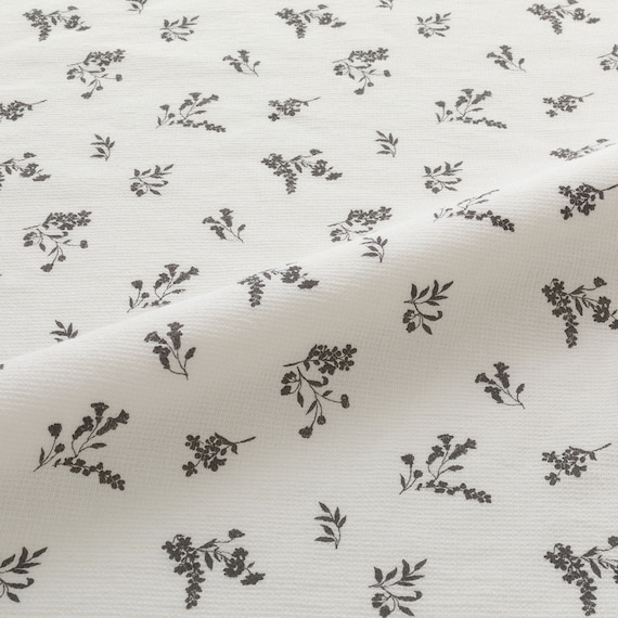 マルチすっぽりシーツ シングル(コットンワッフル S26 韓国風小花柄) 7枚目画像