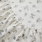 マルチすっぽりシーツ シングル(コットンワッフル S26 韓国風小花柄) 8枚目画像