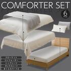 ベッド用寝具 6点セット (C2603 シングル サッカー) 2枚目画像