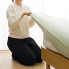 ベッド用寝具 4点セット (C2607 シングル リーフジャカ) 14枚目画像