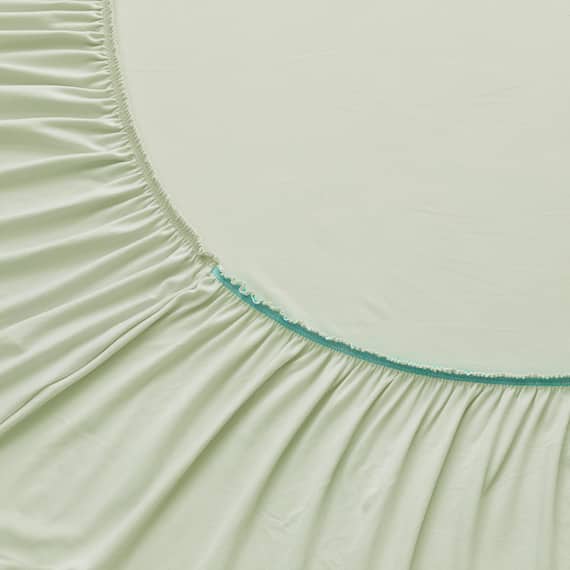 ベッド用寝具 4点セット (C2607 シングル リーフジャカ) 15枚目画像