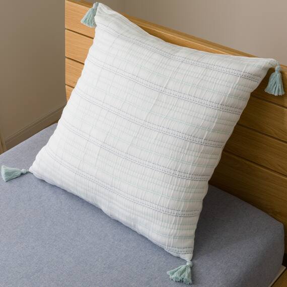 ジャンボクッションカバー(JCC11 ステッチ BL) 1枚目画像