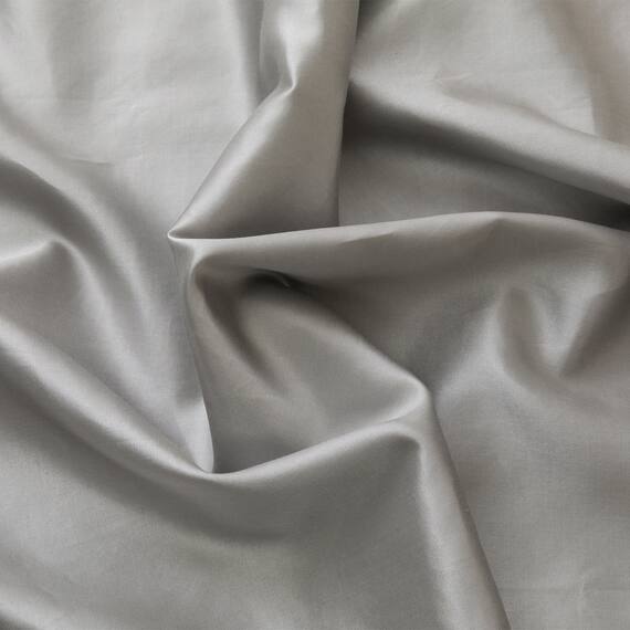 枕カバー(シルクコン SK01 グレー) 4枚目画像