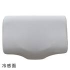 両面使える 横向き寝がラクな枕 専用カバー Nクール/ニット グレー 2枚目画像