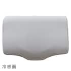 両面使える 横向き寝がラクな枕 専用カバー Nクール/ニット グレー 2枚目画像