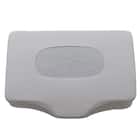 両面使える 横向き寝がラクな枕 専用カバー Nクール/ニット グレー 4枚目画像