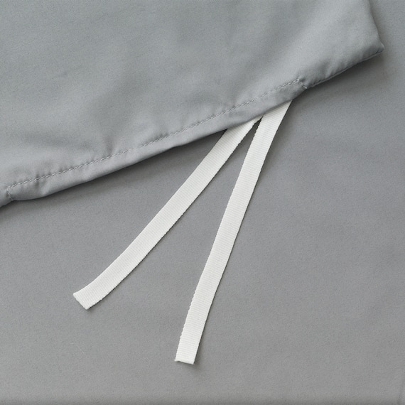 カバー付き 布団セット 6点 (S2615 シングル グレー) 12枚目画像