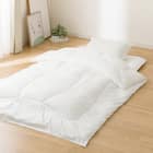 カバー付き 布団セット 6点 (S2615 シングル グレー) 20枚目画像