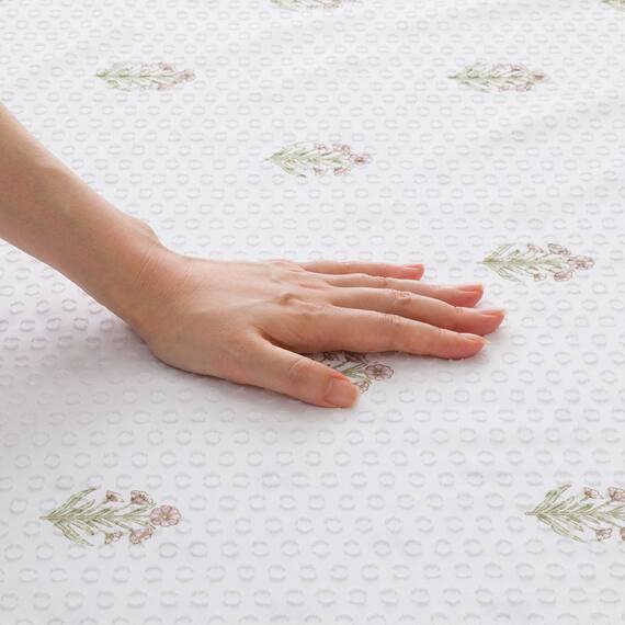 掛け布団カバー シングル(CS2601 ハナガラ PU S) 6枚目画像