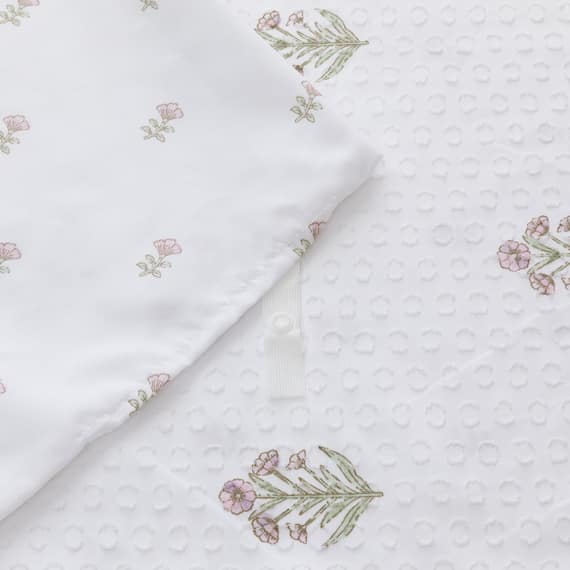 掛け布団カバー シングル(CS2601 ハナガラ PU S) 9枚目画像