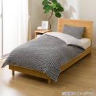 掛け布団カバー シングル(S2604 Rチェック BK S) 3枚目画像