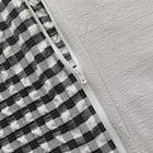 掛け布団カバー シングル(S2604 Rチェック BK S) 8枚目画像