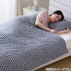 枕カバー(S2604 Rチェック BK) 4枚目画像