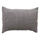 枕カバー(S2604 Rチェック BK) 6枚目画像