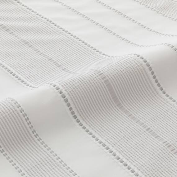 掛け布団カバー シングル(S2606 ボーダー GY S) 4枚目画像