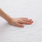 掛け布団カバー シングル(S2605 ワッフル WH S) 3枚目画像